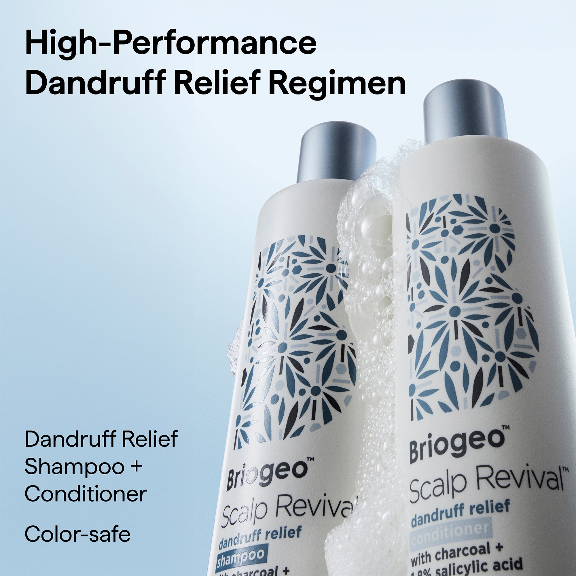 Scalp Revival™ Dandruff Relief Shampoo with Charcoal + 3% Salicylic Acid - Briogeo