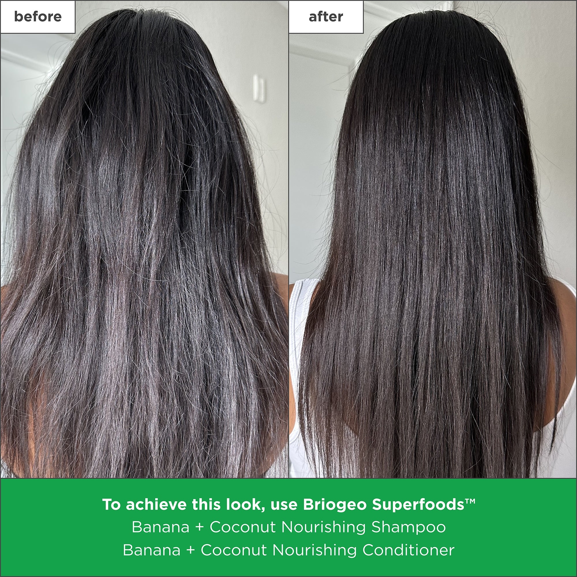 Superfoods Banana + Coconut Nourishing Shampoo - Briogeo