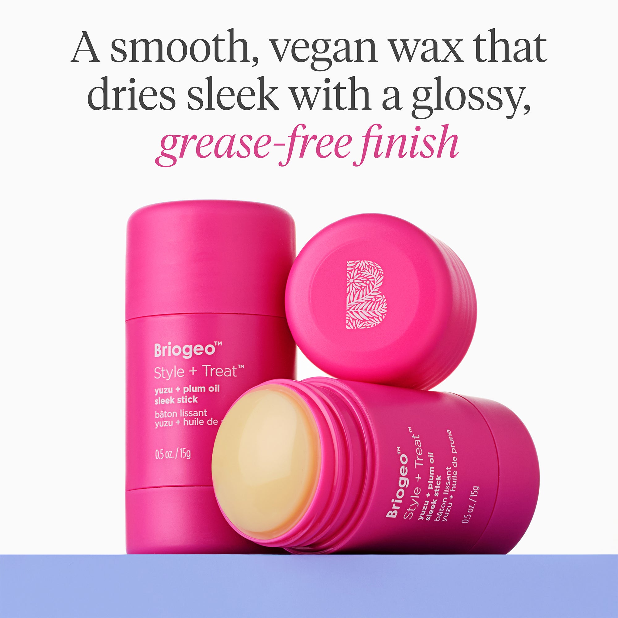 Style + Treat™ Yuzu + Plum Oil Hair Styling Sleek Stick - Briogeo